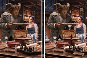 美女与野兽找不同