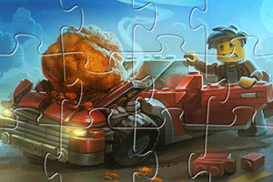 乐高汽车流行碰撞