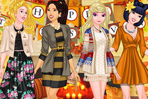 公主们的感恩节派对