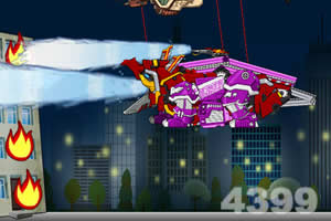 修理机械火焰三角龙