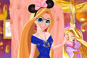 长发公主的迪士尼风