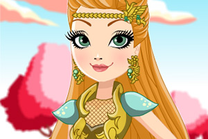 灰姑娘的时尚装扮