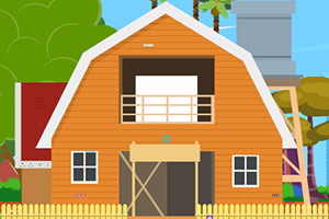 逃离橙色的房子