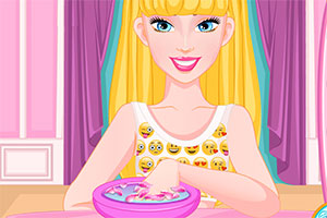 美甲设计师芭比