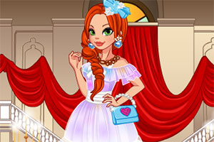 舞会的公主裙装