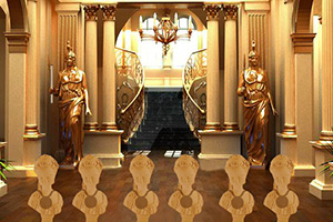 逃离皇家雕像储藏室