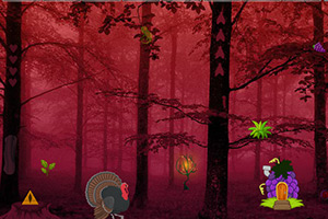 逃离感恩节火鸡森林