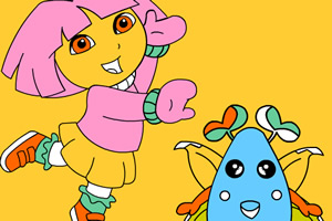 朵拉和新朋友过圣诞