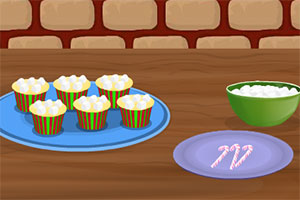 圣诞的糖果蛋糕