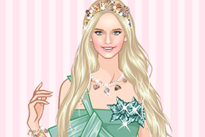 时尚鱼尾裙装扮