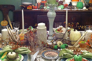 感恩节午餐找物品