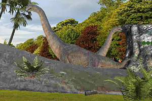 逃离恐龙出没地