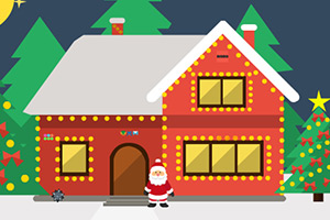 逃离圣诞老人礼物房
