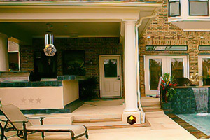 逃离豪华的私人别墅