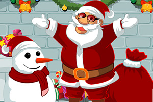 圣诞老人快乐装扮