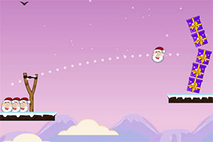 圣诞节天降礼物