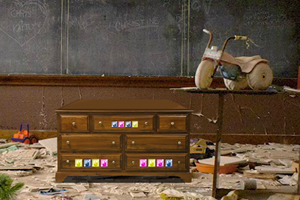 逃出被废弃的高中