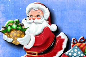 圣诞老爷爷填颜色