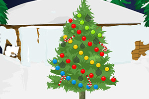 逃离圣诞雪森林