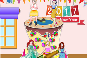 公主的新年蛋糕