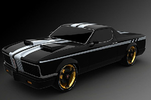 美式肌肉车拼图