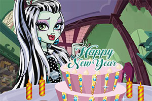 怪物高的新年蛋糕