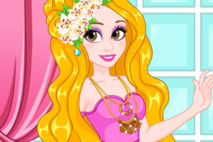 长发公主头发护理