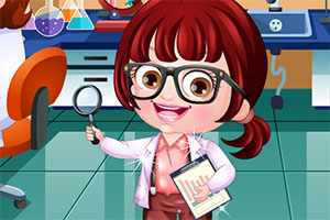 可爱宝贝当科学家