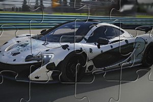 迈凯轮赛车拼图