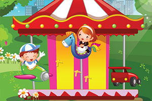 儿童乐园的修整