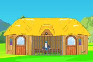 救援受困的爷孙俩