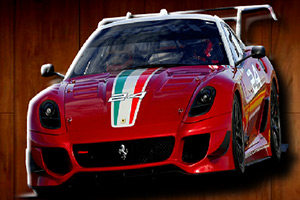 红色梦想跑车拼图