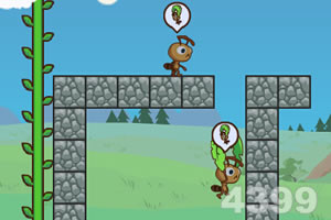 蚂蚁搬家过春节