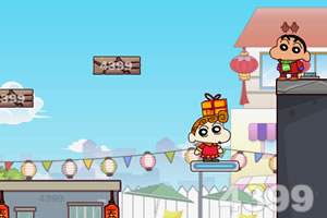 蜡笔小新兄妹春节大拜年