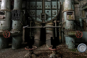 逃离废弃的机械工厂