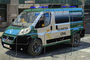 雪铁龙救援车拼图