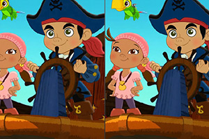 海盗船长找不同