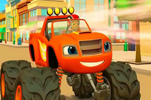 超级怪兽卡车拼图