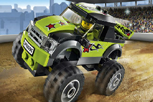 乐高城市赛车拼图