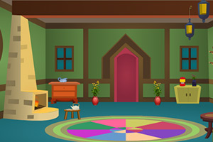 逃离墨绿色房间