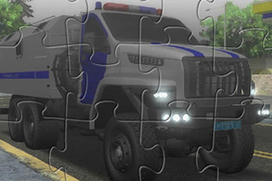 乌拉尔警车拼图