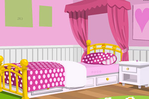 逃离粉色系房间