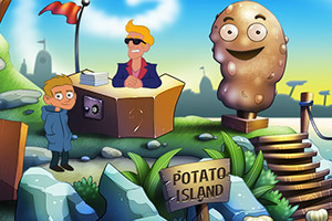 神秘的土豆岛屿