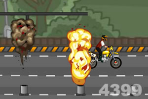 华丽特技摩托大赛