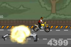 华丽特技摩托大赛