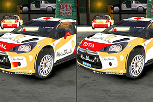 雪铁龙赛车找不同