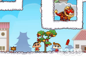 蜡笔小新炸年兽