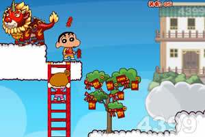 蜡笔小新炸年兽