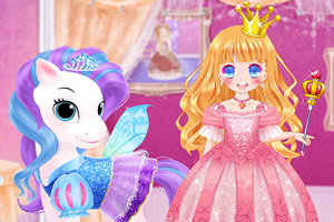 甜美小公主和她的马