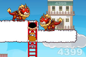 蜡笔小新炸年兽选关版